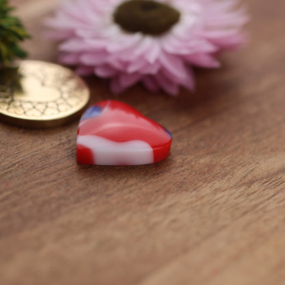 Acrylic Cabochon - approx. 17 x 17 x 4.8 mm