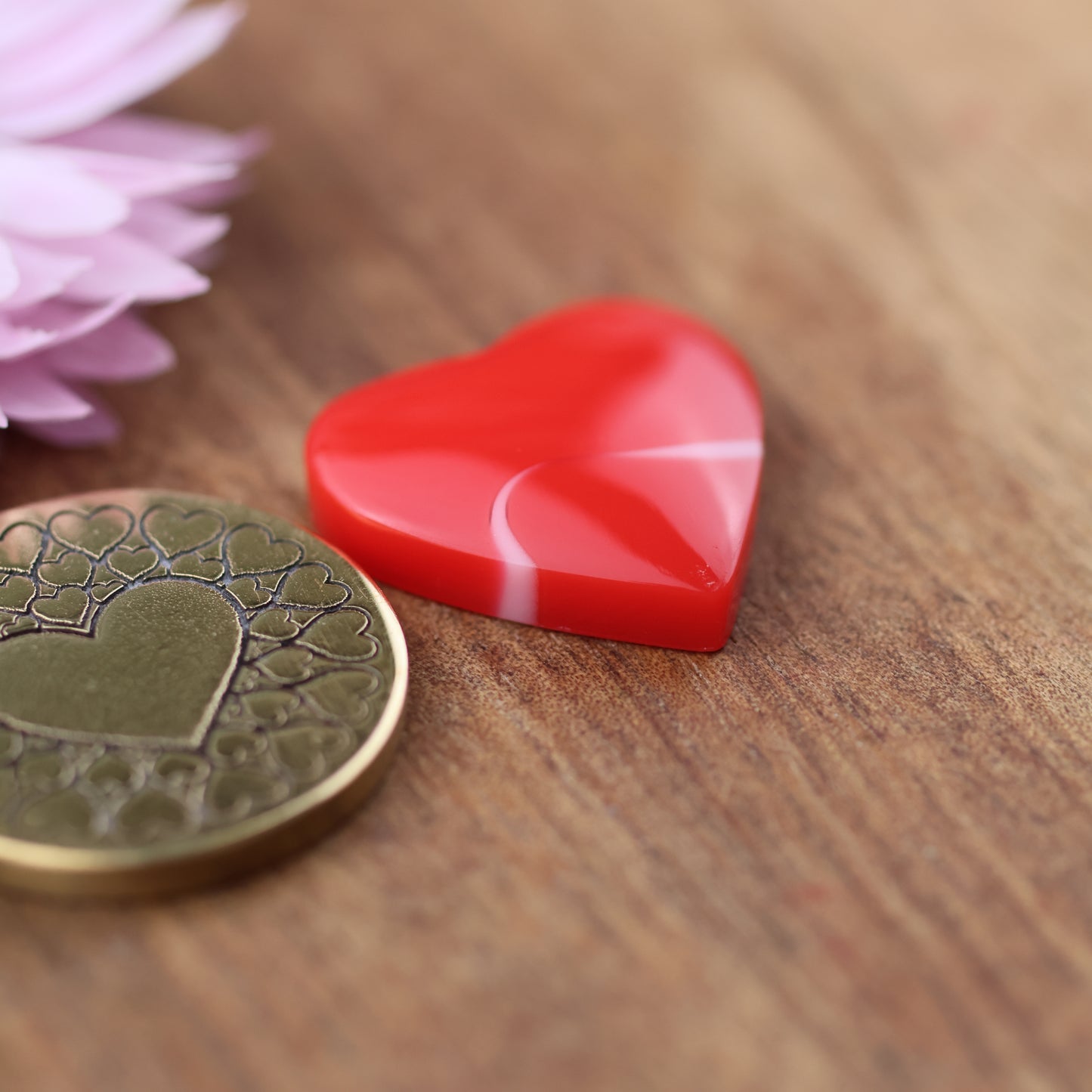 Acrylic Cabochon - approx. 17 x 17 x 4.4 mm