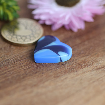 Acrylic Cabochon - approx. 17 x 17 x 4.7 mm
