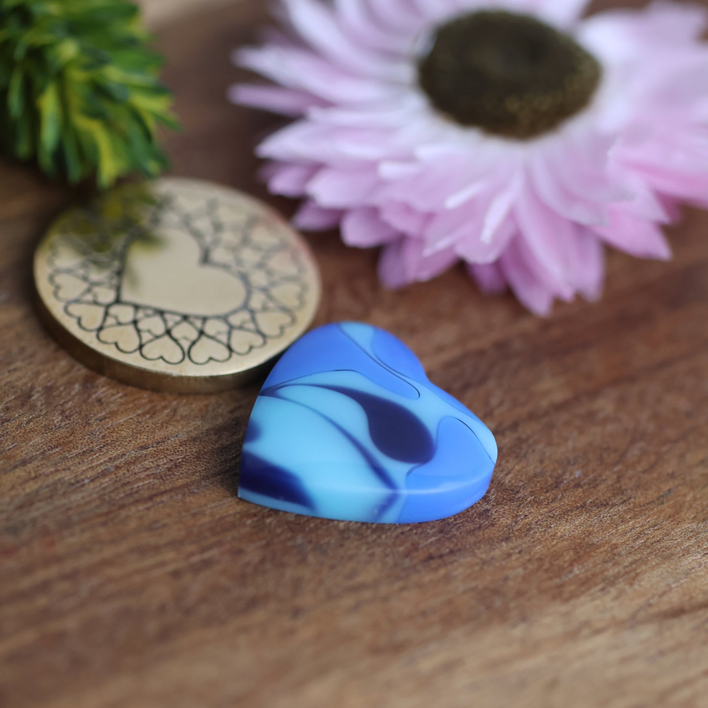 Acrylic Cabochon - approx. 17 x 17 x 4.6 mm