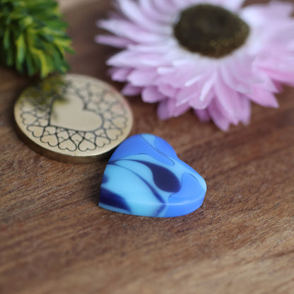 Acrylic Cabochon - approx. 17 x 17 x 4.6 mm