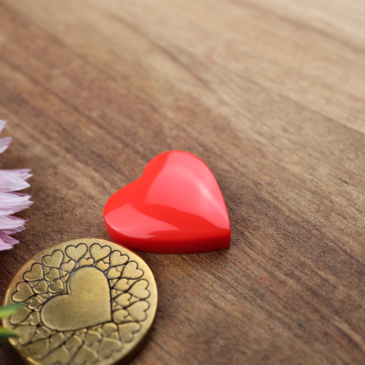Pool Ball Core Cabochon - approx. 17 x 17 x 4.9 mm