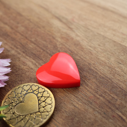 Pool Ball Core Cabochon - approx. 17 x 17 x 4.9 mm