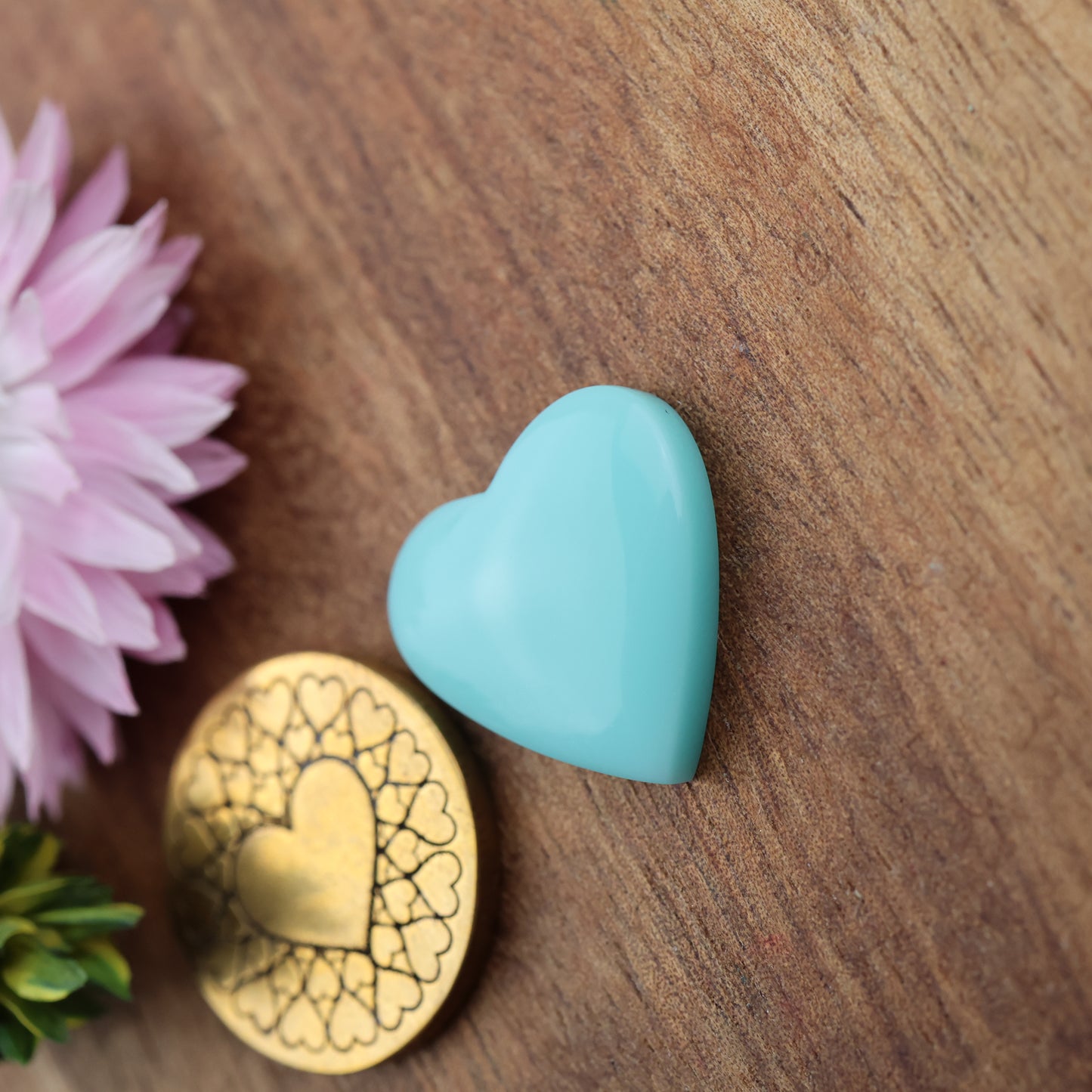 Pool Ball Core Cabochon - approx. 17 x 17 x 4.4 mm