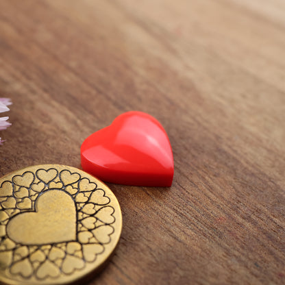 Pool Ball Core Cabochon - approx. 14 x 14 x 4.7 mm