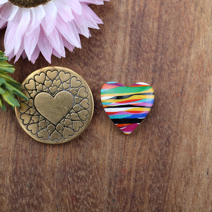 Oregon Surfite Cabochon - approx. 14 x 14 x 4.1 mm