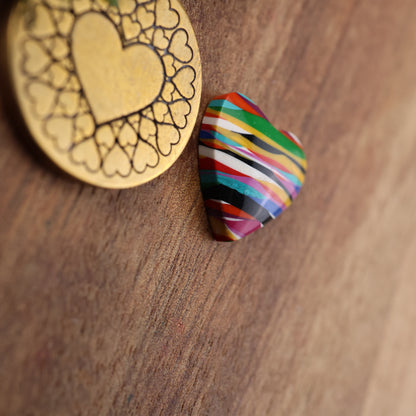 Oregon Surfite Cabochon - approx. 14 x 14 x 4.1 mm