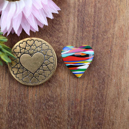 Oregon Surfite Cabochon - approx. 13 x 13 x 3.7 mm