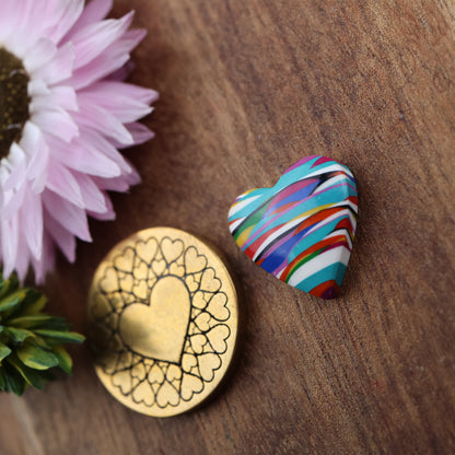 Oregon Surfite Cabochon - approx. 13 x 13 x 3.8 mm