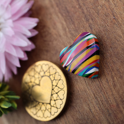 Oregon Surfite Cabochon - approx. 14 x 14 x 4.2 mm