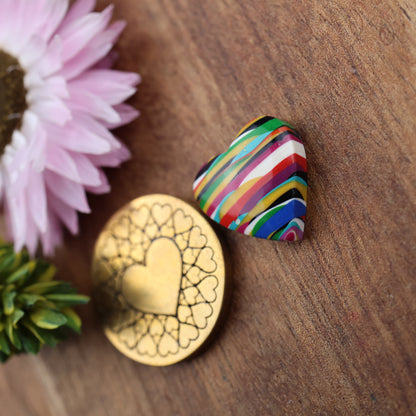 Oregon Surfite Cabochon - approx. 14 x 14 x 4.4 mm