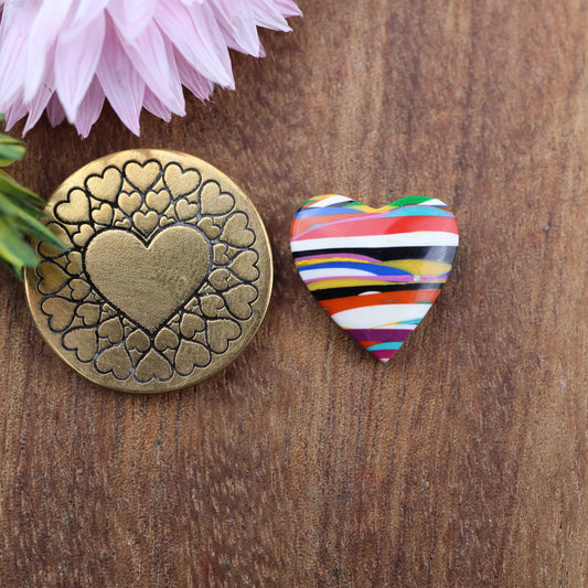 Oregon Surfite Cabochon - approx. 13 x 13 x 4.1 mm