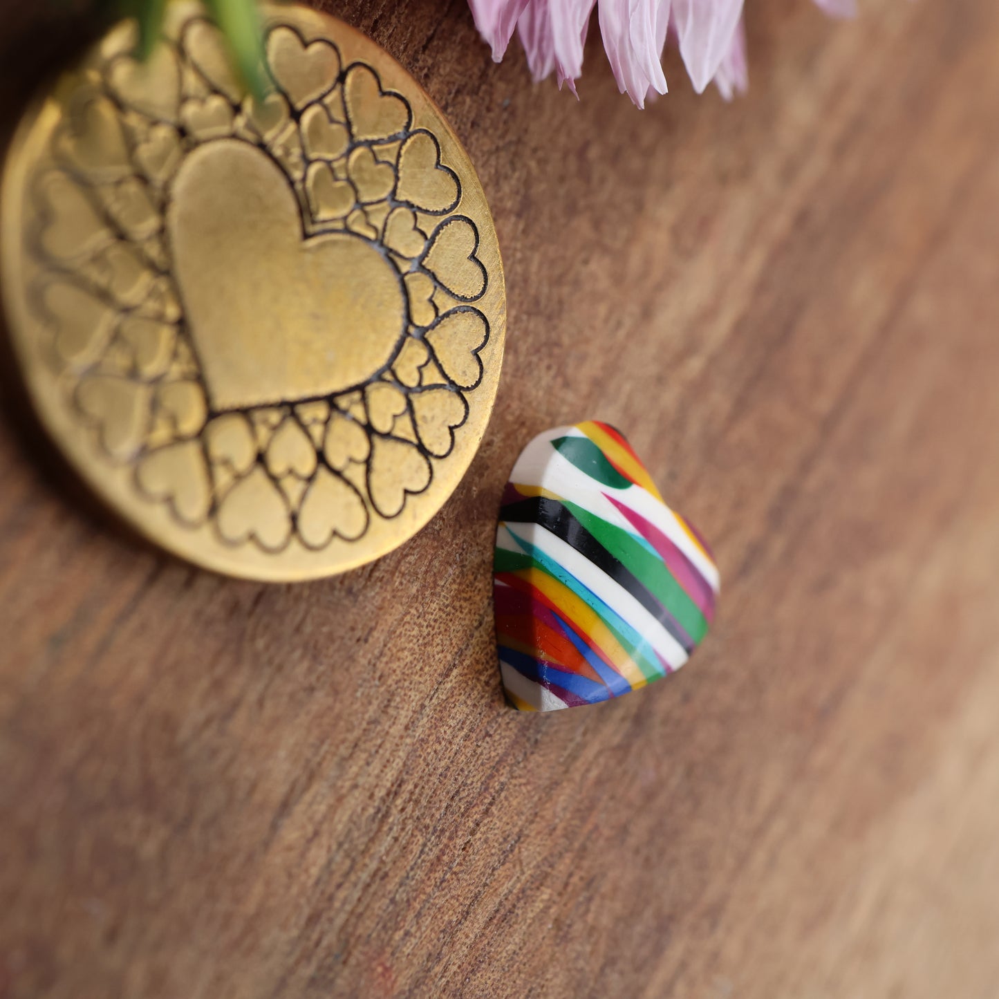 Oregon Surfite Cabochon - approx. 11 x 10 x 3.6 mm