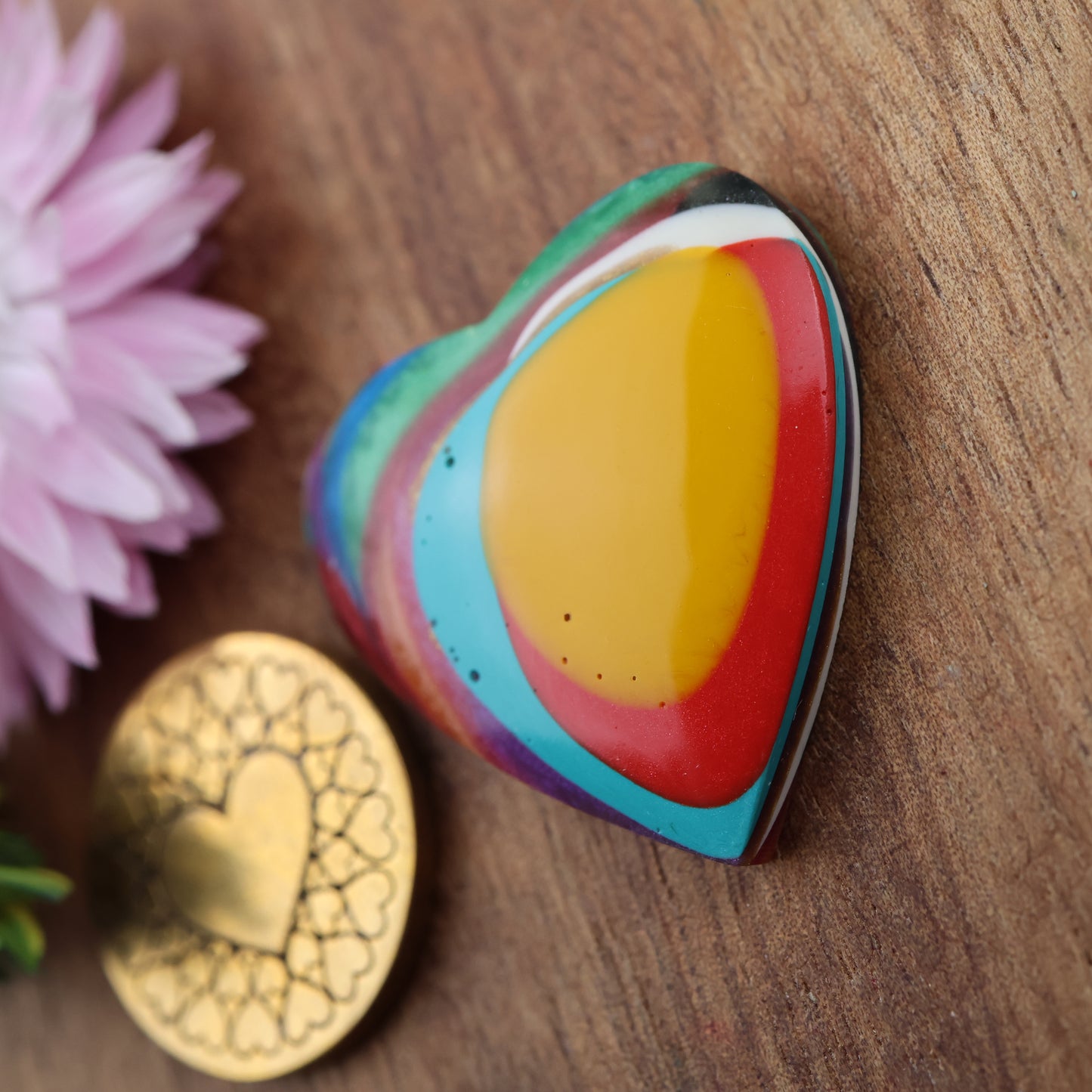 Oregon Surfite Cabochon - approx. 27 x 27 x 5.5 mm