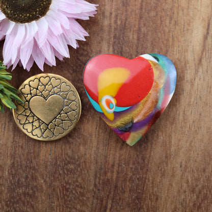 Oregon Surfite Cabochon - approx. 27 x 27 x 5.7 mm