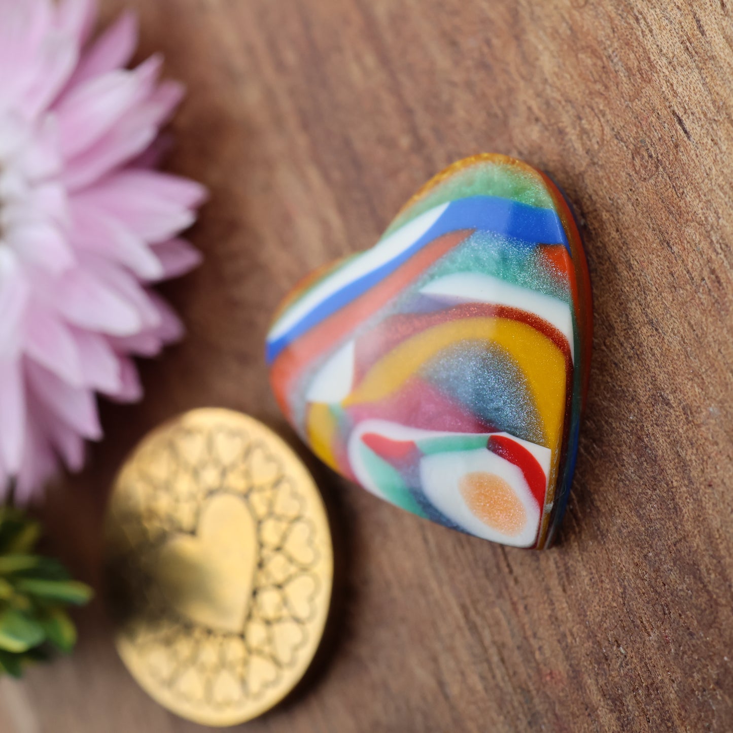 Oregon Surfite Cabochon - approx. 21 x 21 x 4.8 mm