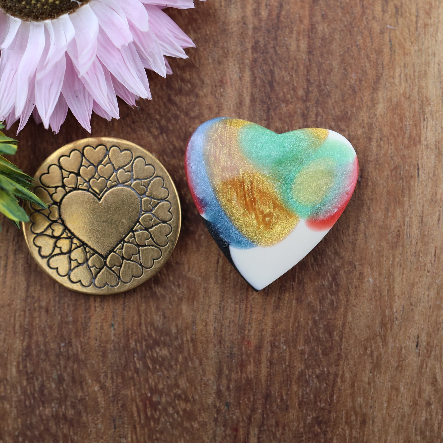 Oregon Surfite Cabochon - approx. 21 x 22 x 4.9 mm