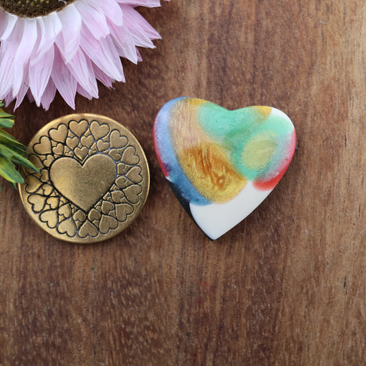 Oregon Surfite Cabochon - approx. 21 x 22 x 4.9 mm