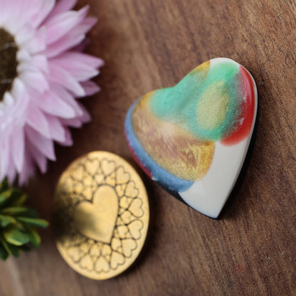 Oregon Surfite Cabochon - approx. 21 x 22 x 4.9 mm