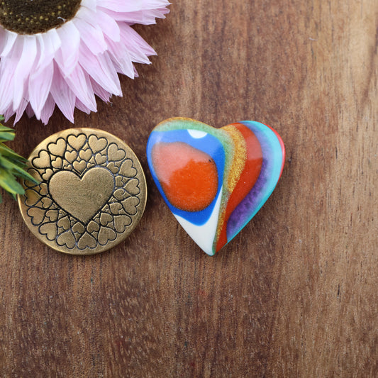 Oregon Surfite Cabochon - approx. 21 x 21 x 4.8 mm