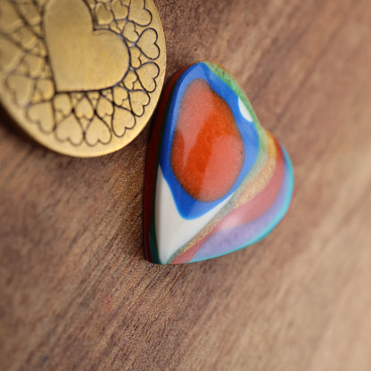 Oregon Surfite Cabochon - approx. 21 x 21 x 4.8 mm