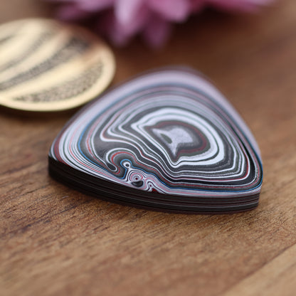 Fordite Cabochon - approx. 26 x 26 x 5.3 mm