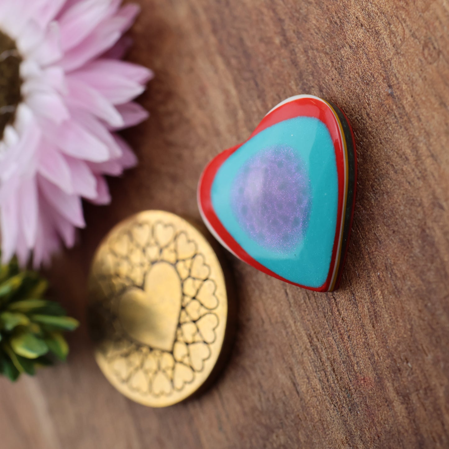 Oregon Surfite Cabochon - approx. 17 x 17 x 4.4 mm