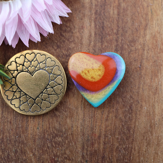 Oregon Surfite Cabochon - approx. 17 x 17 x 4.5 mm