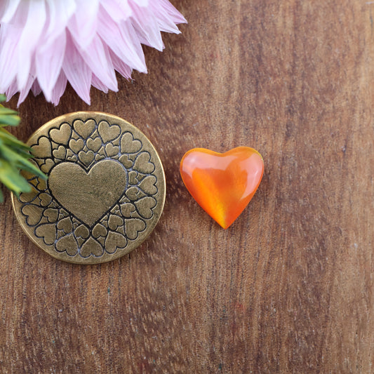 Aurora Opal Cabochon - approx. 11 x 11 x 3.8 mm