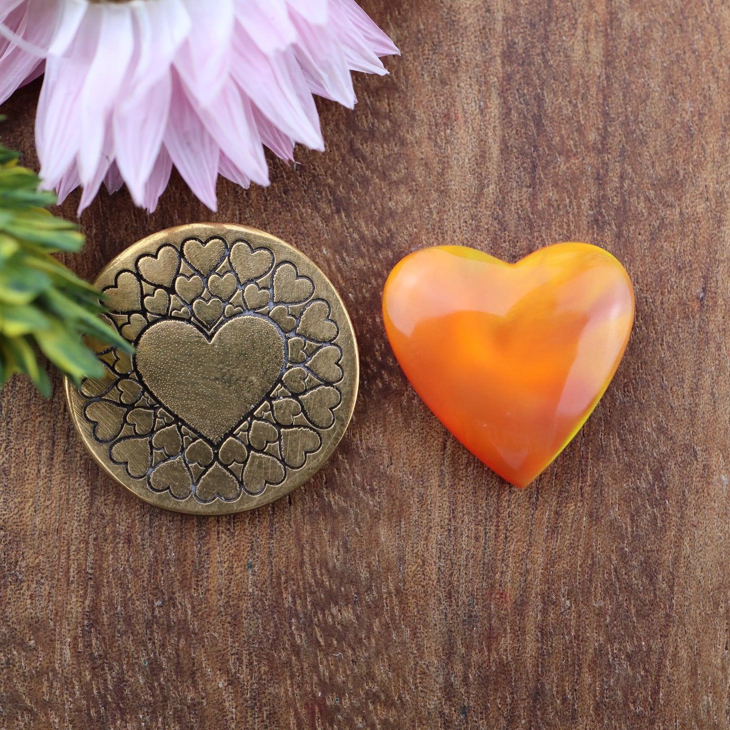 Aurora Opal Cabochon - approx. 17 x 17 x 4.7 mm