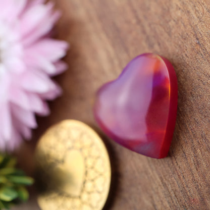 Aurora Opal Cabochon - approx. 17 x 17 x 4.4 mm