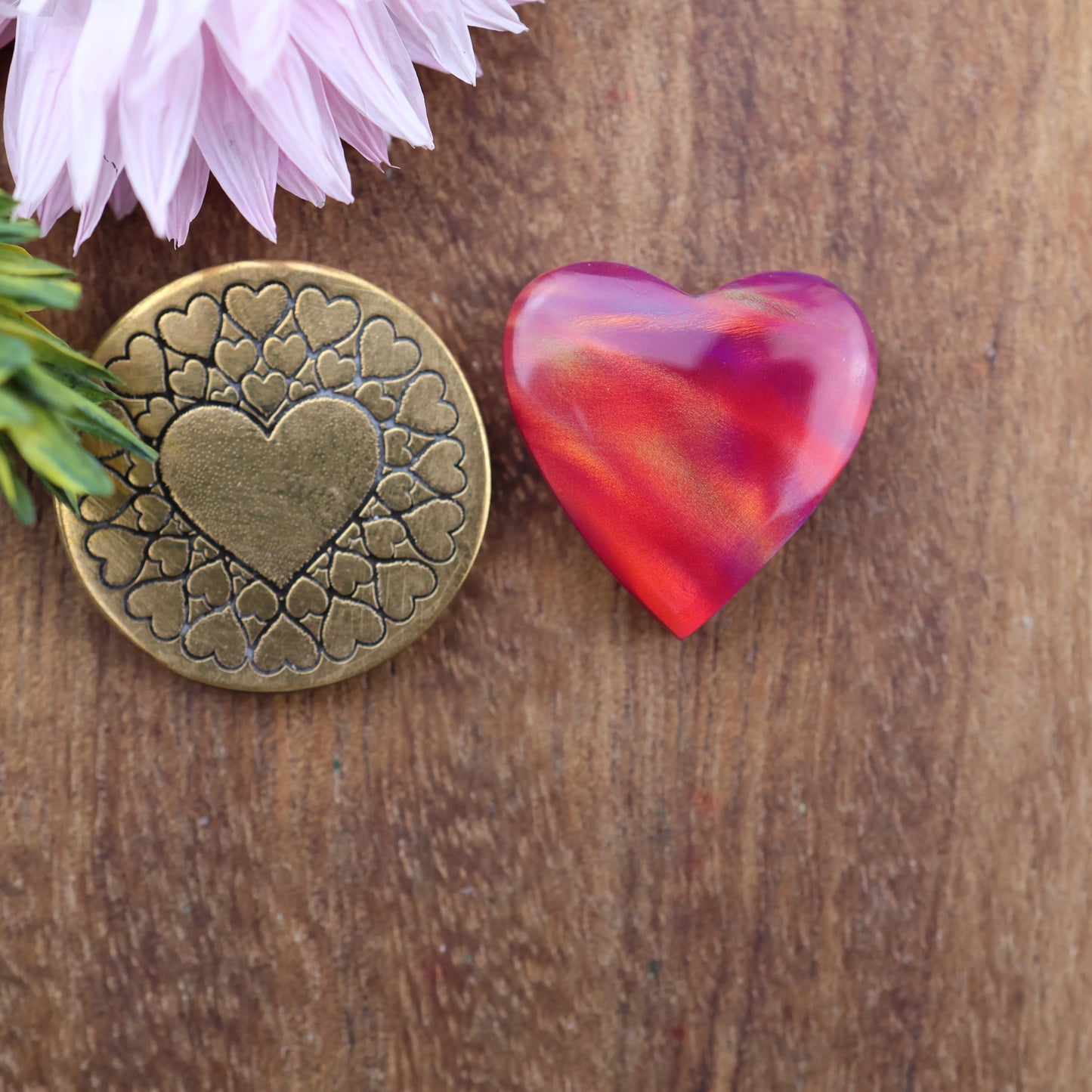 Aurora Opal Cabochon - approx. 17 x 17 x 4.5 mm