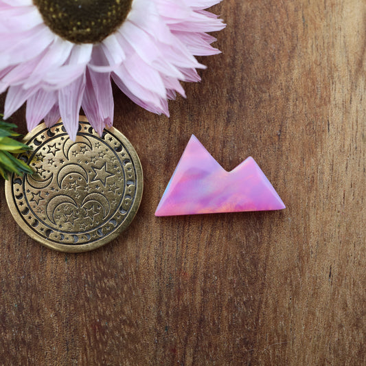 Aurora Opal Cabochon - approx. 19 x 12 x 3.8 mm