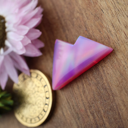 Aurora Opal Cabochon - approx. 23 x 14 x 4.3 mm