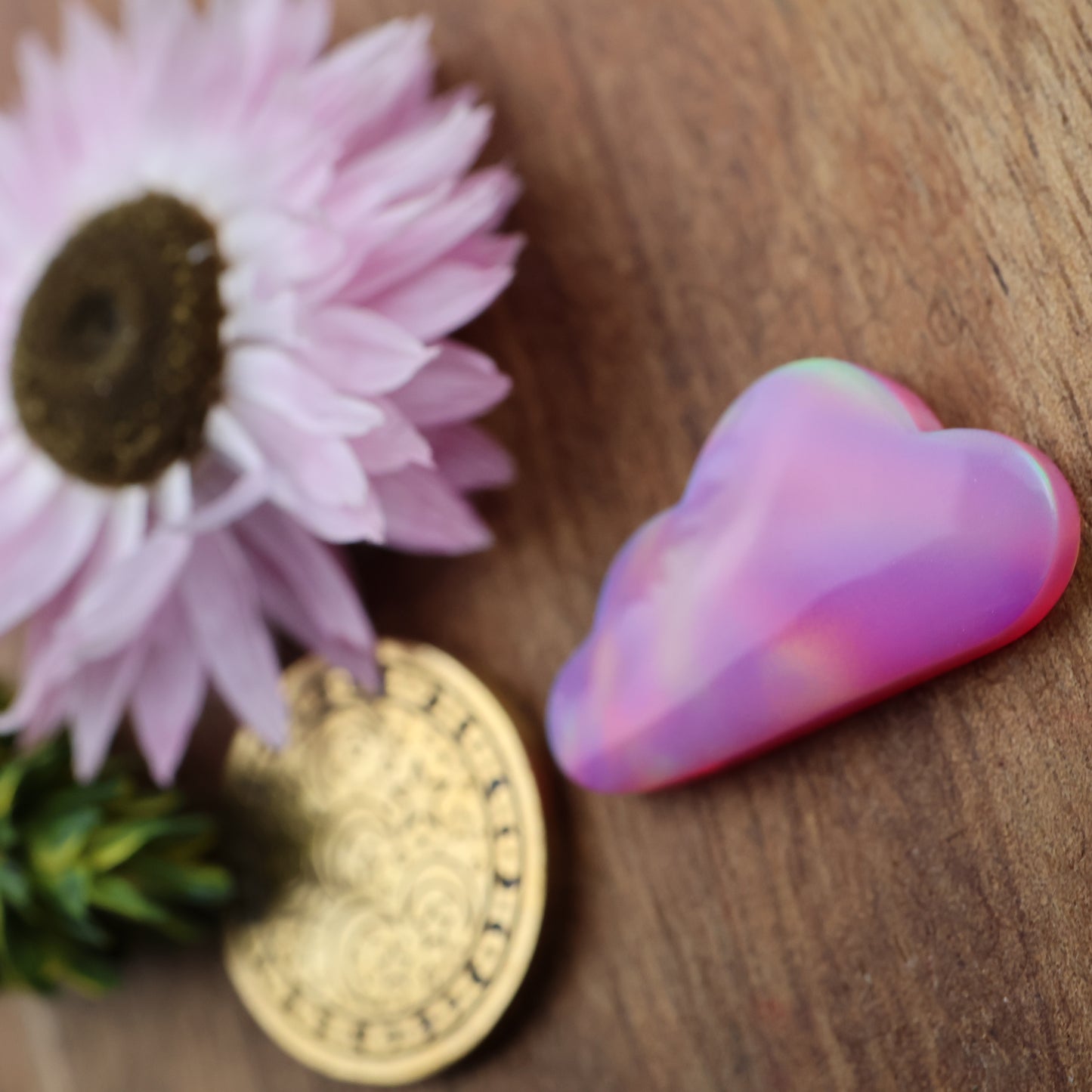 Aurora Opal Cabochon - approx. 24 x 14 x 4.5 mm