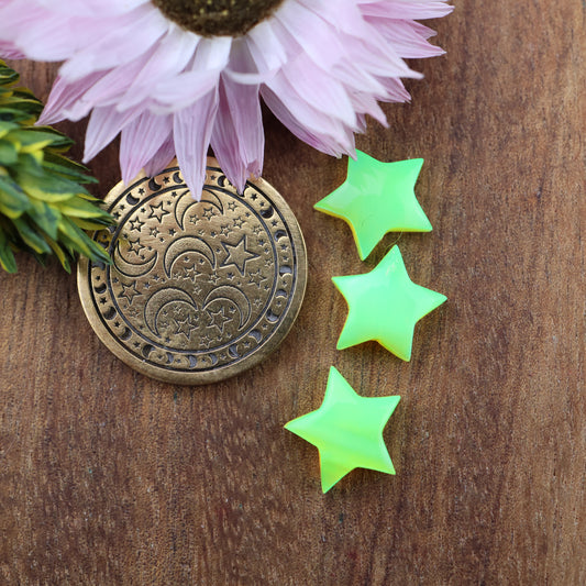 Aurora Opal Cabochon Set of 3 - approx. 10 x 11 mm