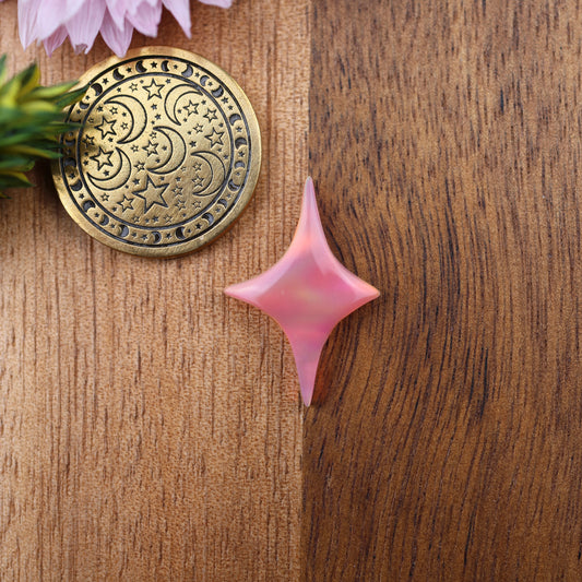 Aurora Opal Cabochon - approx. 21 x 14 x 3.7 mm