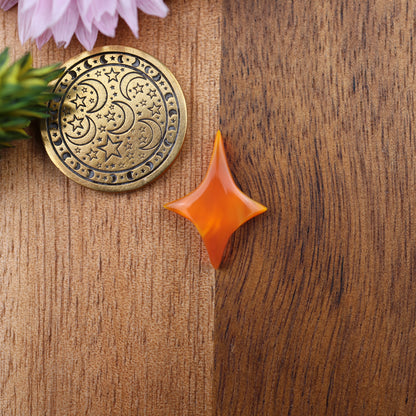 Aurora Opal Cabochon - approx. 19 x 14 x 3.5 mm