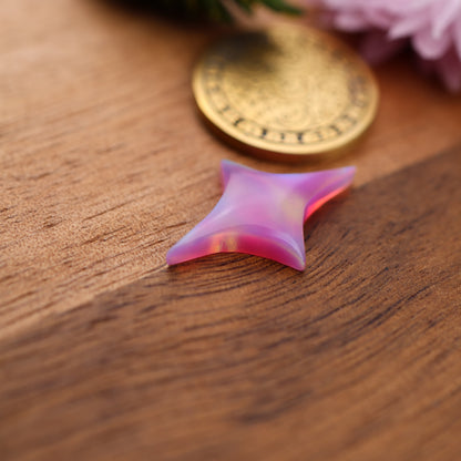 Aurora Opal Cabochon - approx. 22 x 14 x 3.6 mm