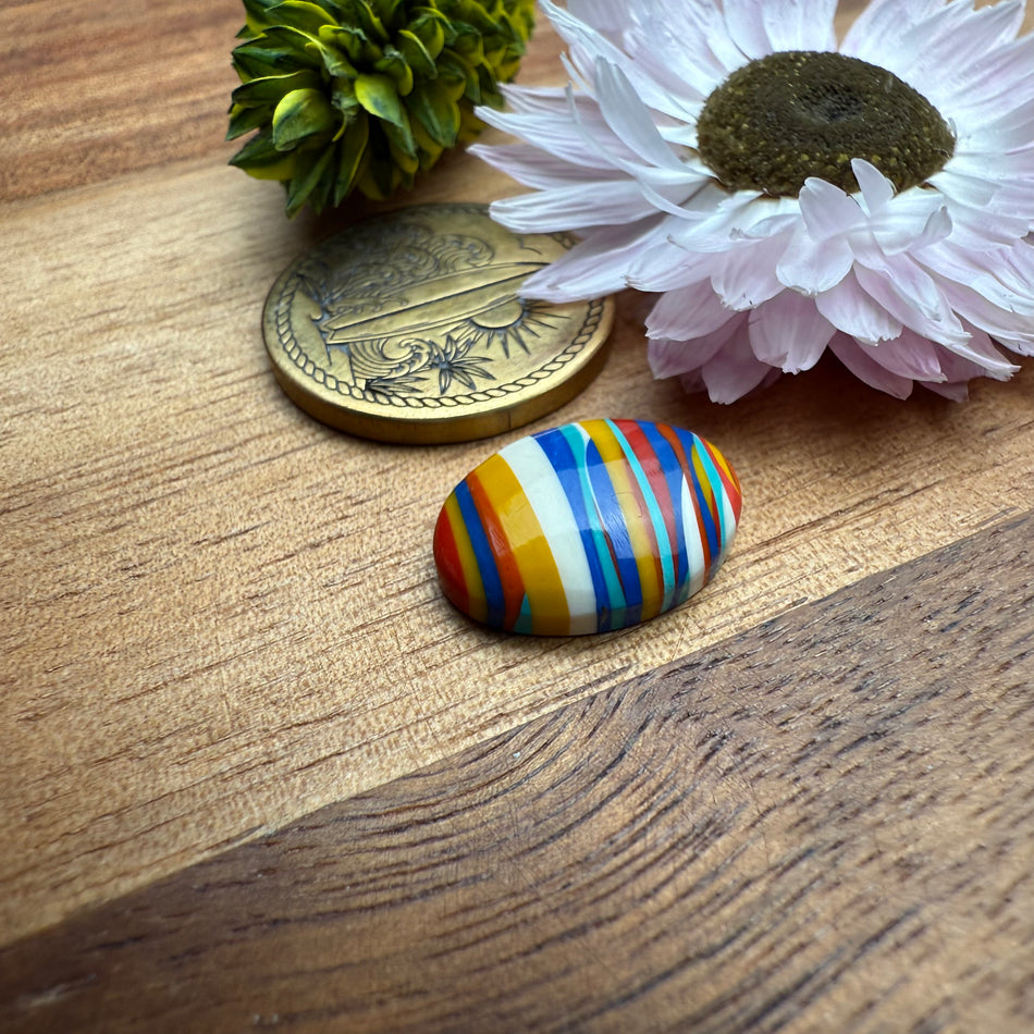 Oregon Surfite Cabochon - approx. 15 x 11 x 4.2 mm