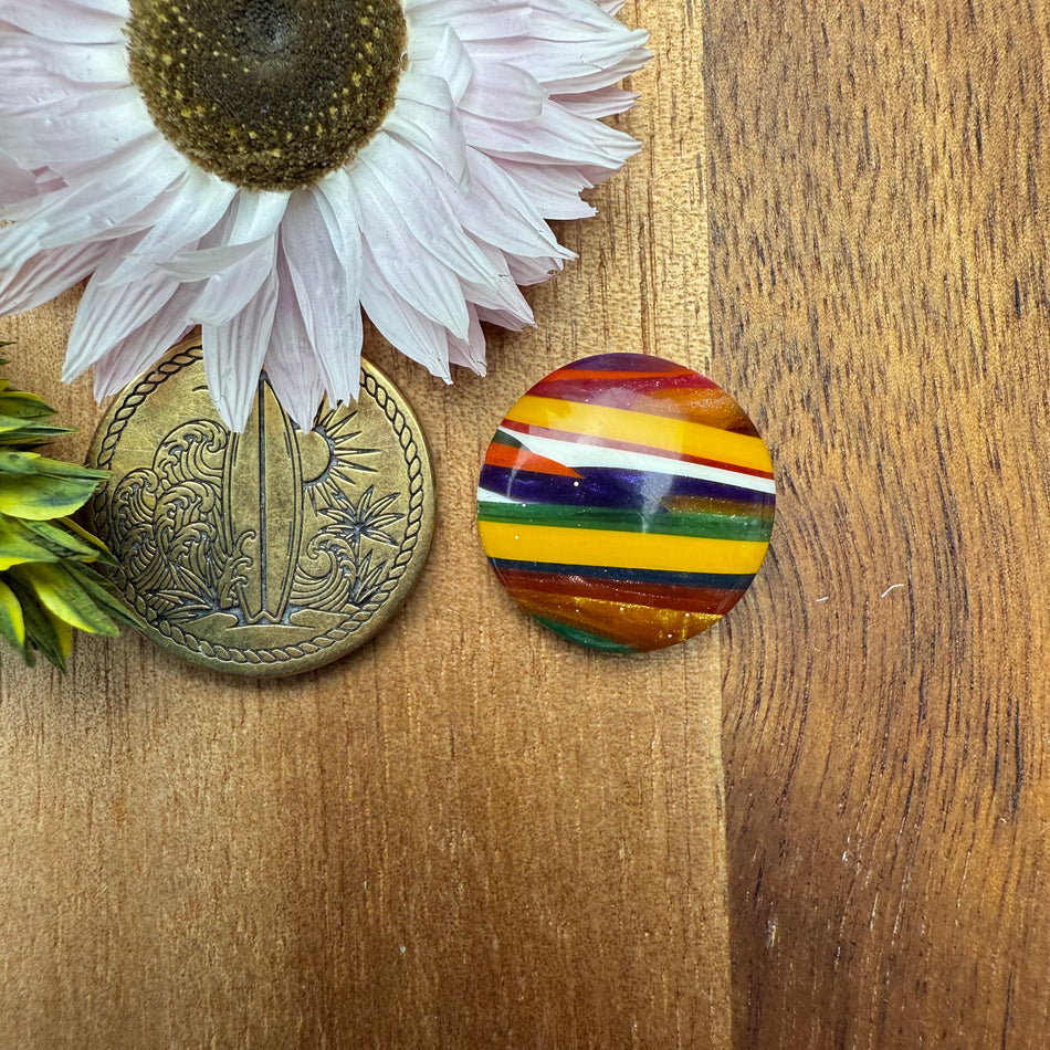 Oregon Surfite Cabochon - approx. 17 x 17 x 4.8 mm