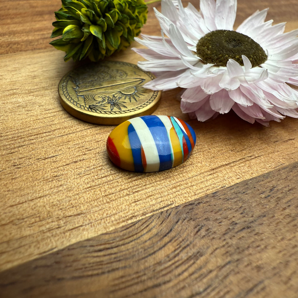 Oregon Surfite Cabochon - approx. 15 x 11 x 4.1 mm