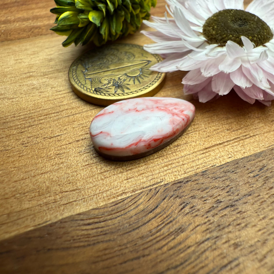 Gower Surfite Cabochon - approx. 18 x 11 x 4.5 mm