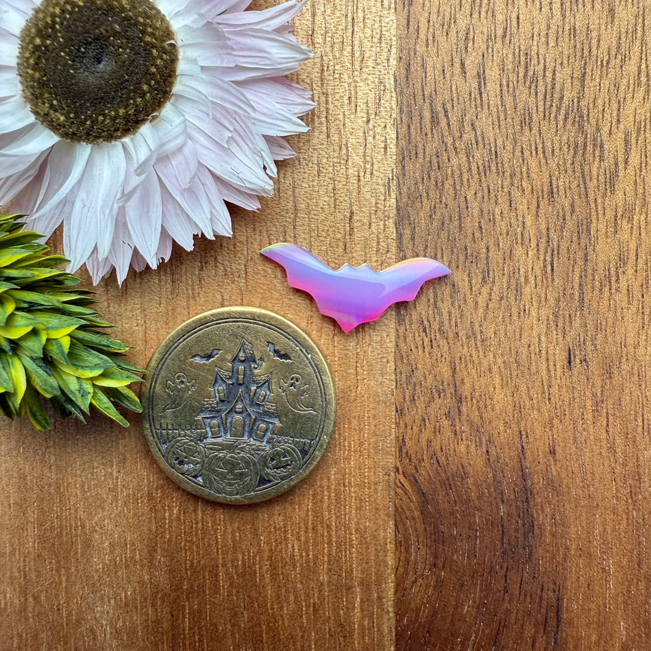 Aurora Opal Cabochon - approx. 19 x 8 x 3 mm