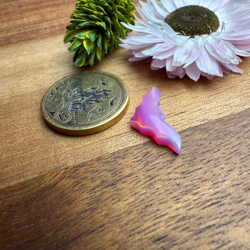 Aurora Opal Cabochon - approx. 19 x 8 x 3 mm