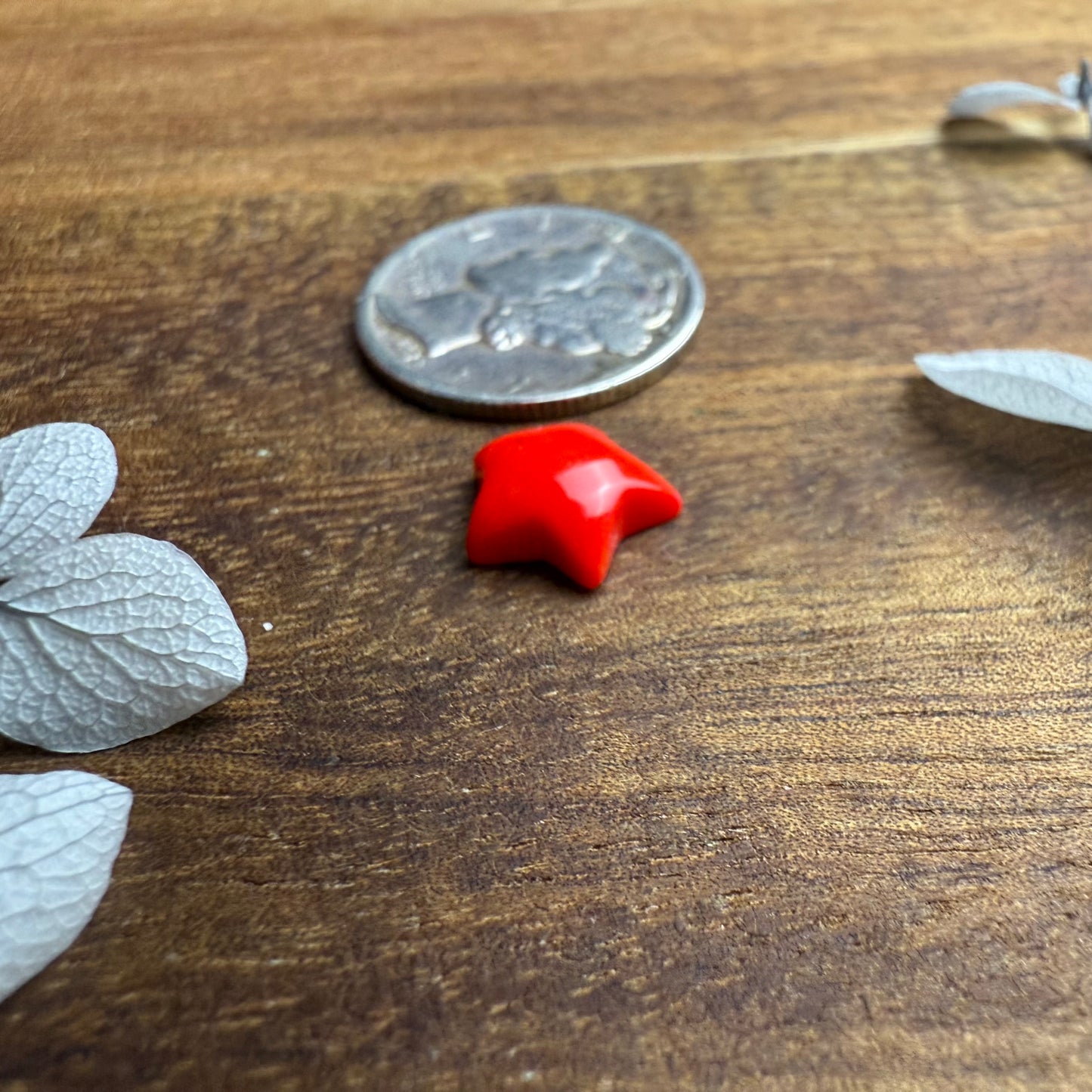 Pool Ball Core Cabochon - approx. 9 x 9 x 3.3 mm