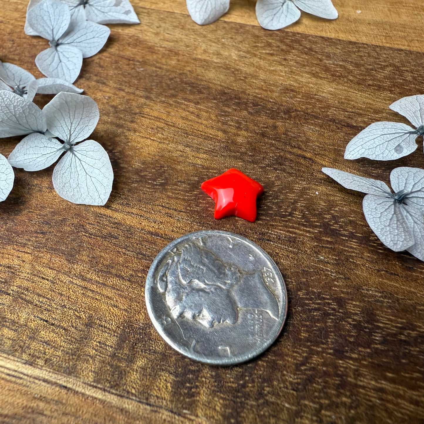 Pool Ball Core Cabochon - approx. 9 x 9 x 3.3 mm