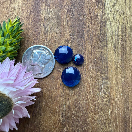 Gower Surfite Cabochon Set of 3 - Mixed Size