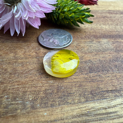 Gower Surfite Cabochon - approx. 14 x 14 x 4.5 mm