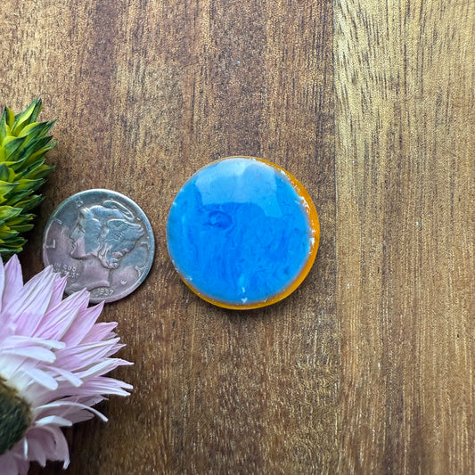 Gower Surfite Cabochon - approx. 23 x 23 x 6 mm